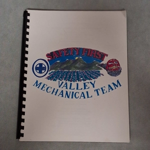 1995 Santa Fe Railway Valley Mechanical Team Employee Roster Buildings Equipment