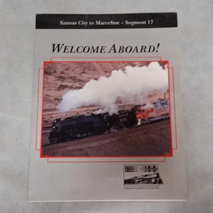 1992 Santa Fe Employee Recognition Excursion Train Kansas City to Marceline 3751