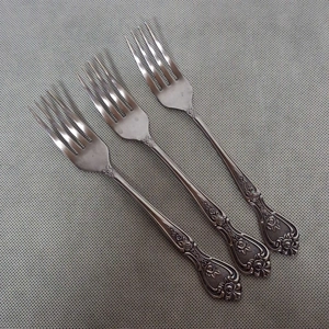 Normandy Japan Dinner Forks 3 Stainless Steel 7 3/8