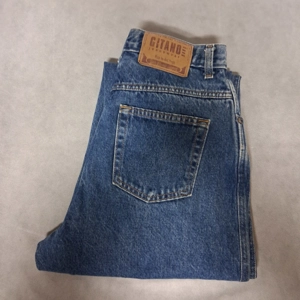 1990's Gitano Blue Jeans 12 Tapered Leg Medium Wash High Rise Mom Jeans