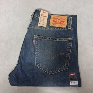 Levi's 505 Blue Jeans Men's 30x30 Dark Wash Straight Leg New With Tags CW1418