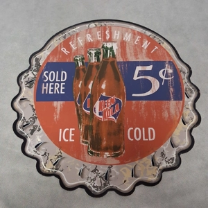 Keen Kola Metal Advertising Sign 16