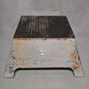 CN Railroad Depot Step Stool Metal  Rubber Tread Canadian National Railway
