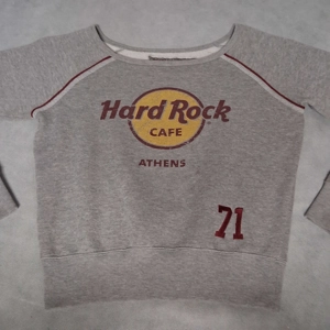 Vintage Hard Rock Cafe Athens Sweatshirt Women's Small Gray