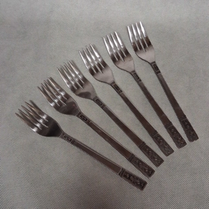 Interpur Cortina Dinner Forks 6 Stainless Steel 7 1/8
