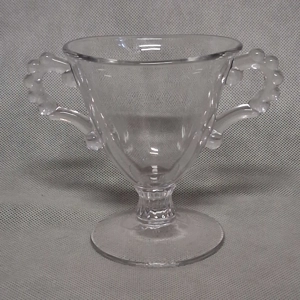 Imperial Glass Candlewick Open Sugar Stem 3400