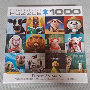 Funny Animals Lucia Heffernan 1000 pcs 19-1/4
