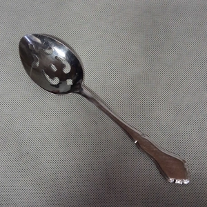 Stanley Roberts Rogers Majesty Slotted Pierced Serving Spoon Stainless Steel 8