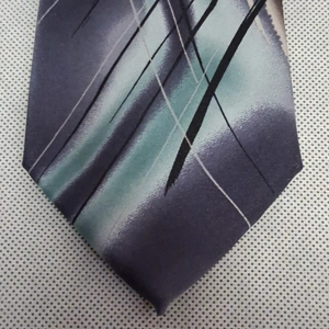 J. Garcia Necktie Gray Abstract Dessert Storm Collection 58 58