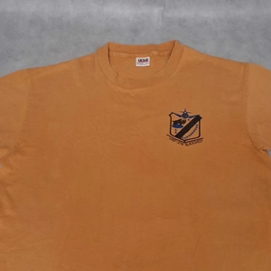 1990's Anvil Marines VMF-214 Black Sheep T-Shirt Men's XL Orange Single Stitch