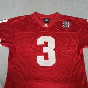 Adidas Nebraska Cornhuskers Football Jersey Boy's Youth XL Red #3