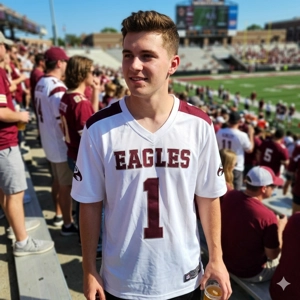 Colosseum Boston College Eagles Jersey Men's XXL White New With Tags $59.99