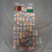 1990's Nebraska Cornhuskers Women's Volleyback Ticket Stubs Lot 1991-1999