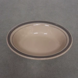 ACL Atlantic Coast Line Railroad Oval Dessert Bowl Carolina Pattern Sterling