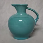 Fiestaware Fiesta Carafe Pitcher Turquoise Blue 60 oz 7 3/4