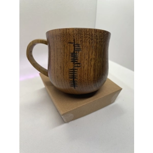 *BACK ORDER* Ogham Inscribed Espresso Mug