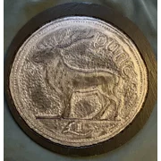 Hand Carved Punt Coin Slate