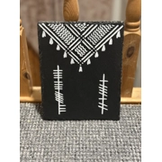 Ogham ‘Free Gaza’ Limited Run Keffiyeh Slate- CHARITY
