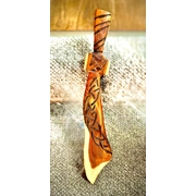 Celtic Knot Hand Carved Yew Ornamental Mini Sword