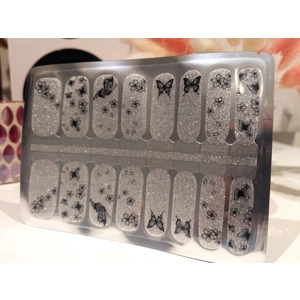 Butterfly in glitter