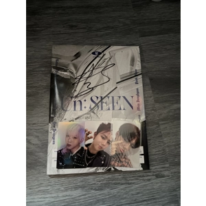 Evnne Un:seen Jihoo Signed Album Evnne Un:seen Jihoo Signed Album