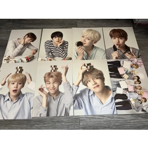 2018 BTS X VT cosmetics official postcard set (all members & group)
