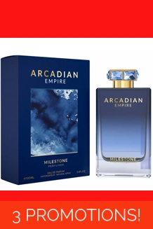 MILESTONE ARACADIAN EMPIRE Eau De Parfum 100ml MILESTONE ARACADIAN EMPIRE Eau De Parfum 100ml
