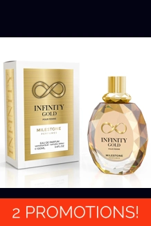 MILESTONE Infinity Gold Eau De Parfum 100ml
