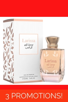 MILESTONE LARISSA ALL LOVE 100ML EDP MILESTONE LARISSA ALL LOVE 100ML EDP