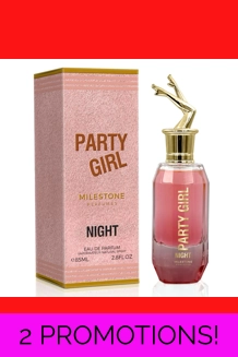 MILESTONE Party Girl Night (Pour Femme) 85ML EDP MILESTONE Party Girl Night (Pour Femme) 85ML EDP
