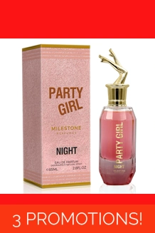 MILESTONE Party Girl Night (Pour Femme) 85ML EDP MILESTONE Party Girl Night (Pour Femme) 85ML EDP