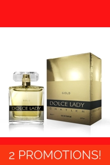 CHATLER Dolce Lady Gold Eau De Parfum 100ml CHATLER Dolce Lady Gold Eau De Parfum 100ml
