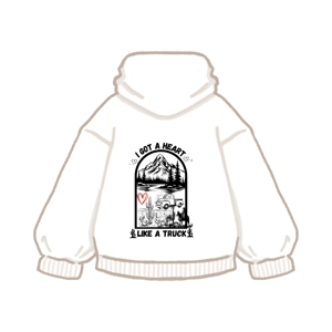 White Hoodie, Heart Like A Truck