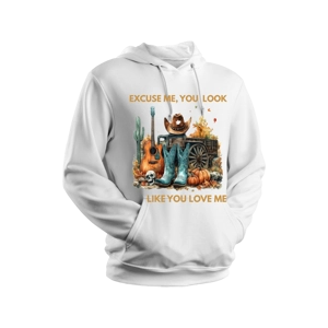 You Look Like You Love Me design Hoodie