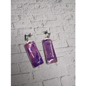 Amethyst colored dangles