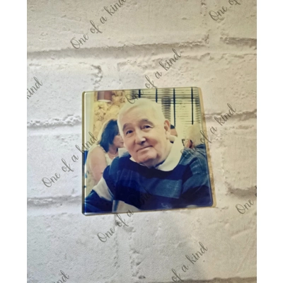 Glass Photo Coasters