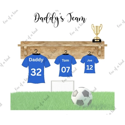 Football Team Print