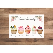 Cupcake design Chopping board