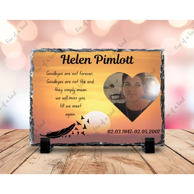 Memorial slates