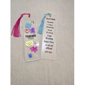 Acrylic bookmarks
