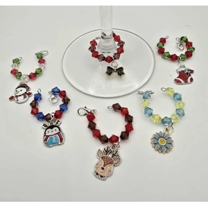Wine Glass Charms