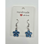 Fish hook dangle earrings