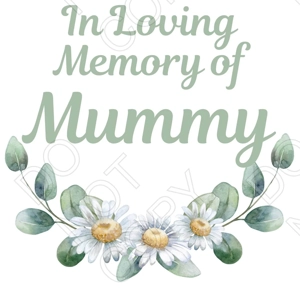 Daisy design memorial solar light