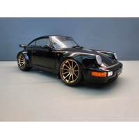 CUSTOM PORSCHE 911 - 964 3.6L TURBO 1/18 With Upgraded Wheels