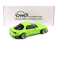 Otto 1:18 Scale Rocket Bunny Aero V1 Mazda RX7 FD3S Pearl Green 2015 OT1155