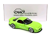 Otto 1:18 Scale Rocket Bunny Aero V1 Mazda RX7 FD3S Pearl Green 2015 OT1155