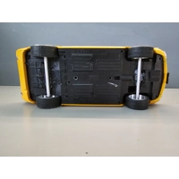 Customized Norev 1:18 Lancia Fulvia 1600 HF Diecast Model Car – Modified Yellow Classic with Custom