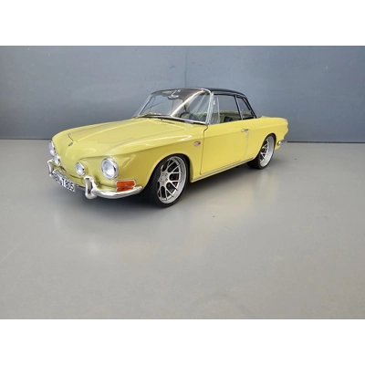 Custom 1:18 Norev Volkswagen Karmann Ghia Type 34 Coupe – Hand Detailed, Rare Diecast Model Car, Col