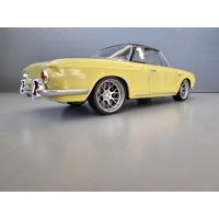 Custom 1:18 Norev Volkswagen Karmann Ghia Type 34 Coupe – Hand Detailed, Rare Diecast Model Car, Col