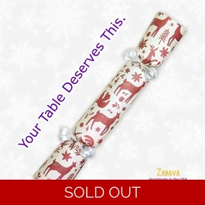 Cranberry Scandanavian - DIY Cracker Kit - Set of 6